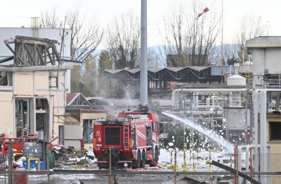 Eksplozija v rafineriji blizu Firenc