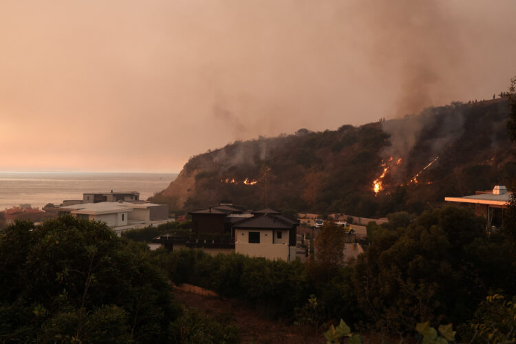 požar, Malibu