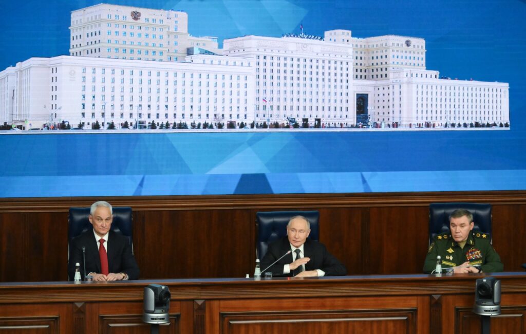 Andrej Belousov, Vladimir Putin, Valerij Gerasimov