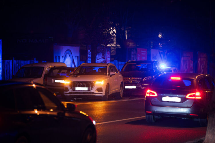 Nesreča na Šmartinski cesti v Ljubljani (