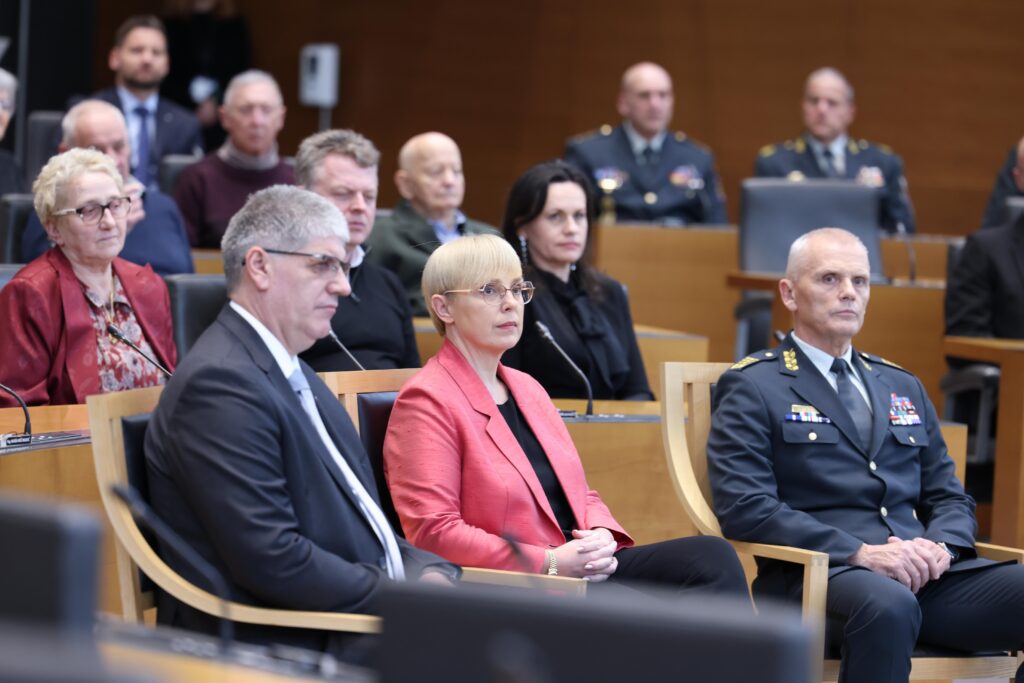 Sprejem za svojce padlih pripadnikov Teritorialne obrambe RS, Ministrstva za notranje zadeve RS in civilnih žrtev ter ranjenih v vojni za Slovenijo