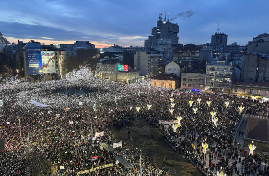 Protest v Beogradu