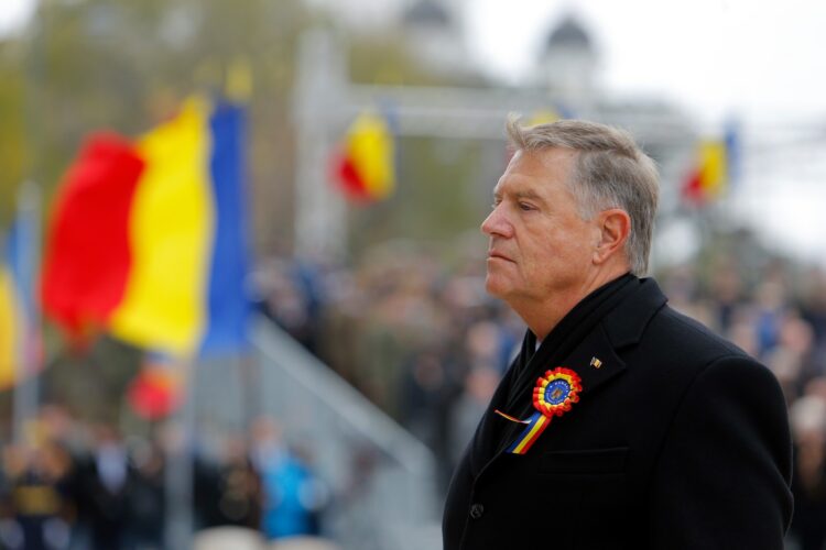 Romunski predsednik Klaus Iohannis