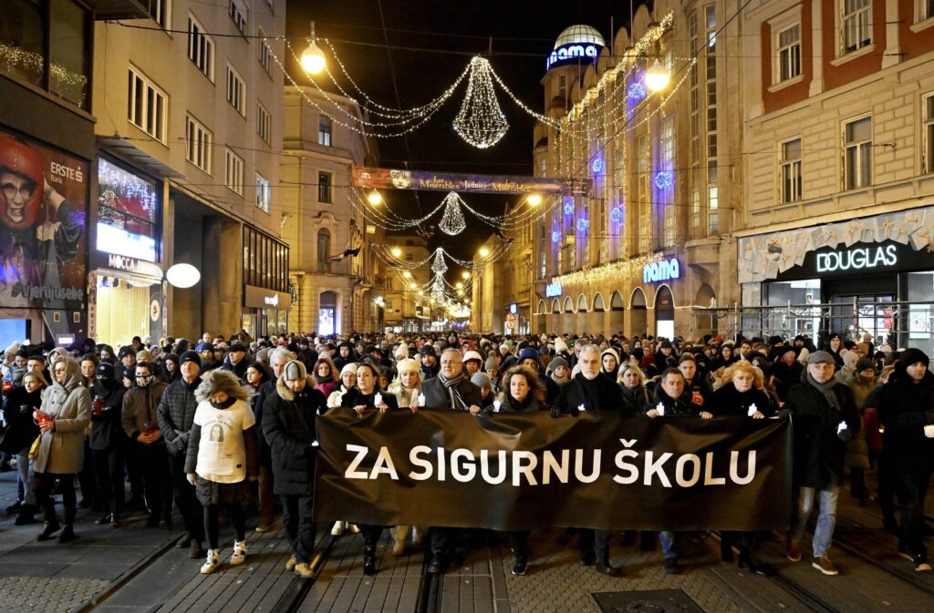 Protest Za varno šolo