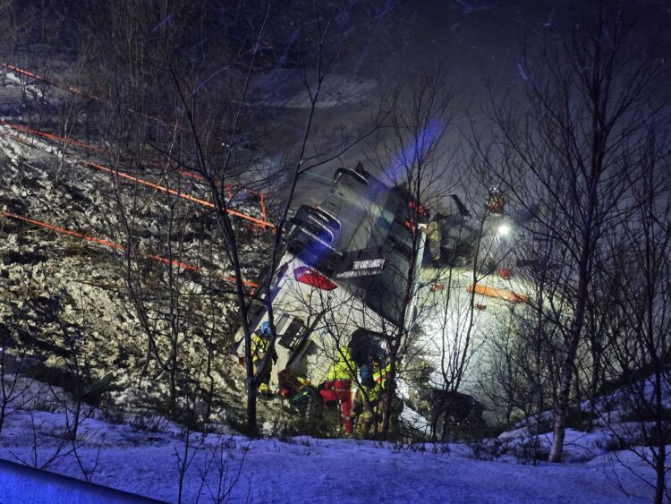 Avtobusna nesreča na Norveškem