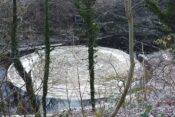 ledeni disk, ledena plošča, Wales, Velika Britanija