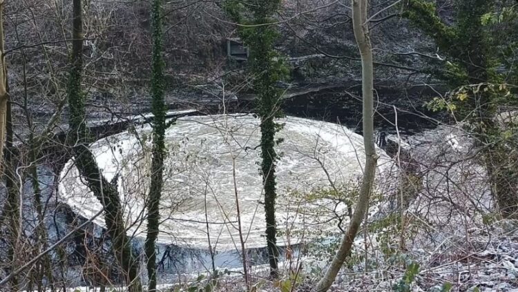 ledeni disk, ledena plošča, Wales, Velika Britanija