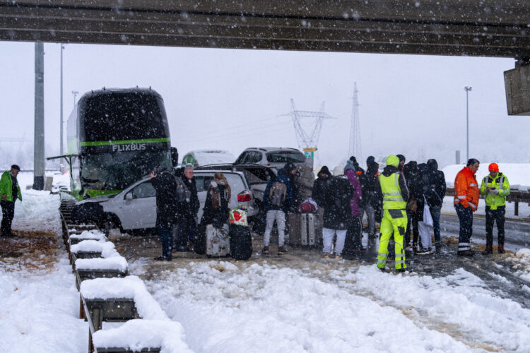 Verižno trčenje na hrvaški avtocesti