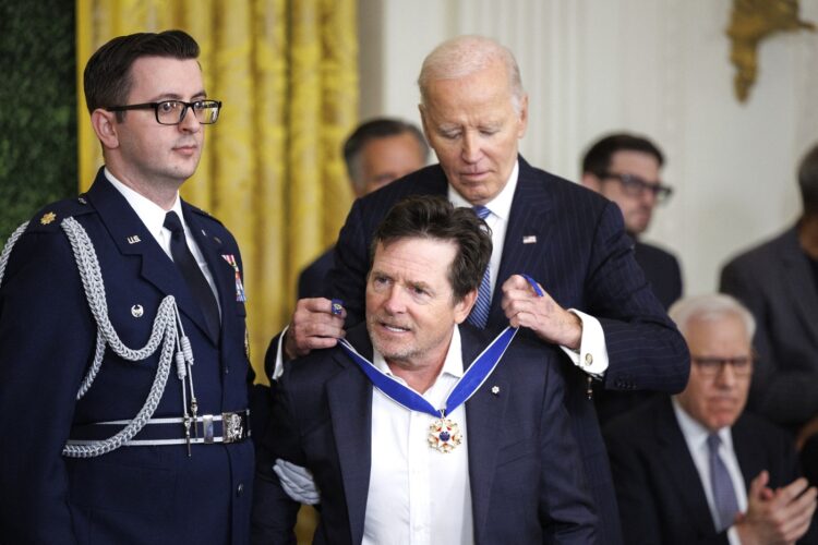 Joe Biden podelil podelil medalje svobode