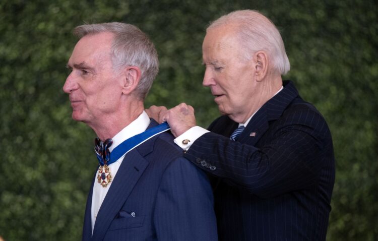 Joe Biden podelil podelil medalje svobode