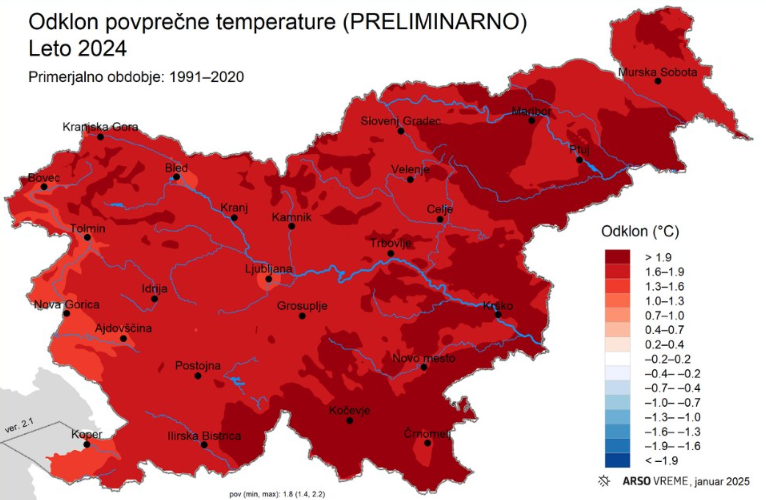 arso 2024 temperature