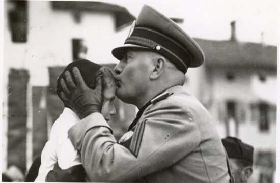 Benito Mussolini v Kobaridu