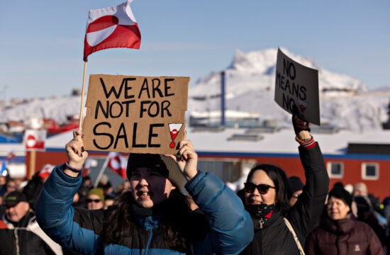 Protest na Grenlandiji